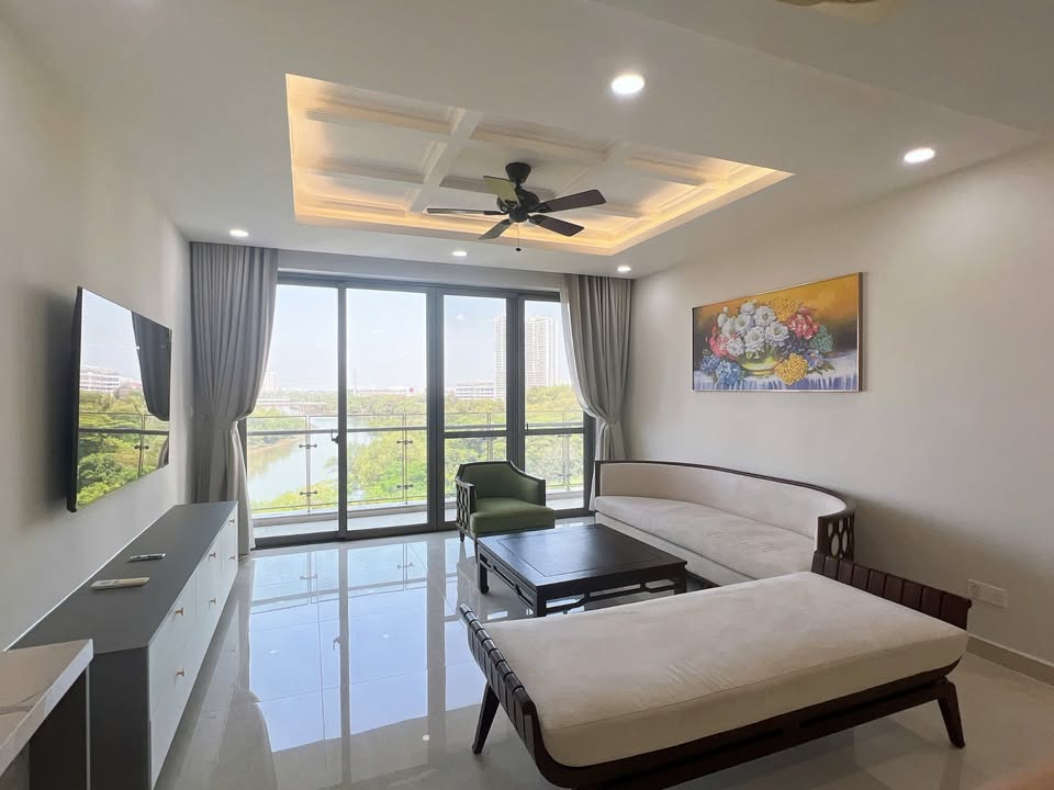 Cho thuê căn hộ Riverpark Premier Quận 7, 136m² - View sông thoáng mát
