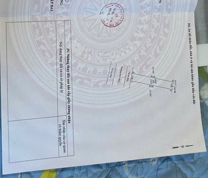 Đất Nền TĐC Phú Mỹ 150m² - Sổ Hồng Full Thổ Cư, Giá 3 Tỷ