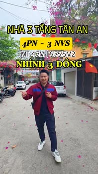 Nhà 3 Tầng Giữa Phố Cổ TP Thanh Hóa - DT 75m², 4PN, Ô Tô Tránh Nhau