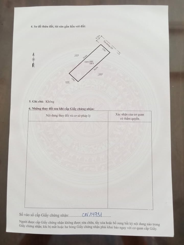 Đất nền MB 83 Quảng Phú - Sổ đỏ 100m² hướng Đông Bắc - Giá 2 tỷ