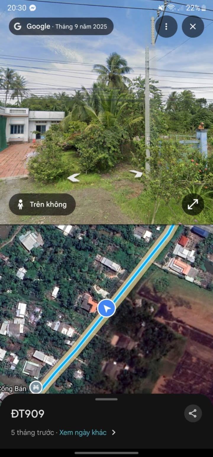 Đất Nền Mặt Tiền Tỉnh Lộ 909, Vĩnh Long - 125m², Giá 680 Triệu