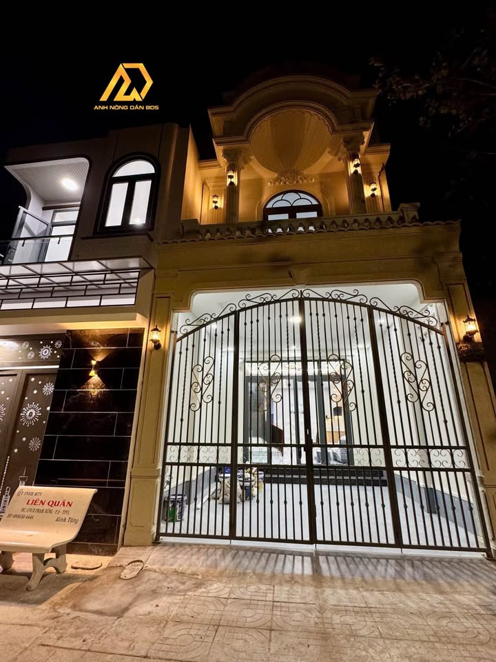 Nhà Tân Cổ Điển 2 Mặt Tiền KDC Trường An, Vĩnh Long - 81m² Sẵn Ở