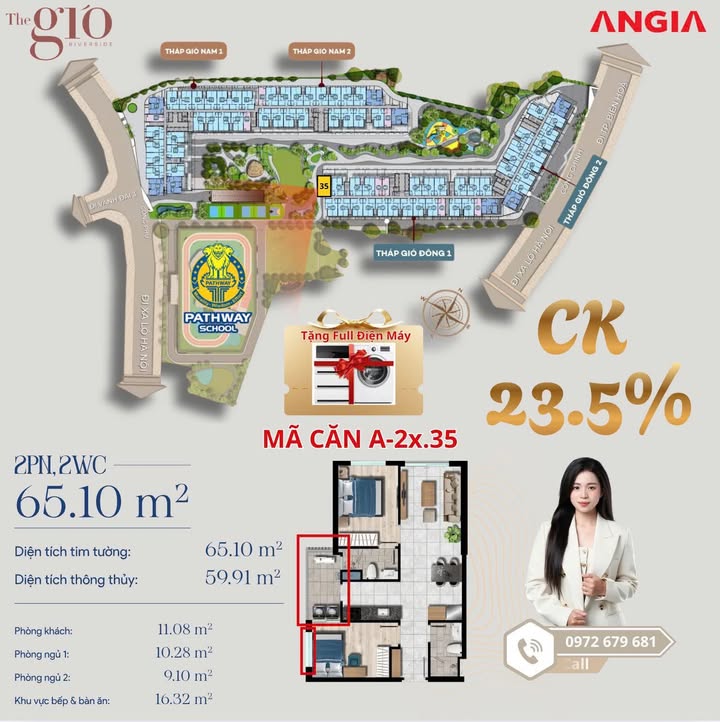 Căn Góc 2 Mặt View Thoáng 65m² Tại Dĩ An - Cơ Hội Duy Nhất