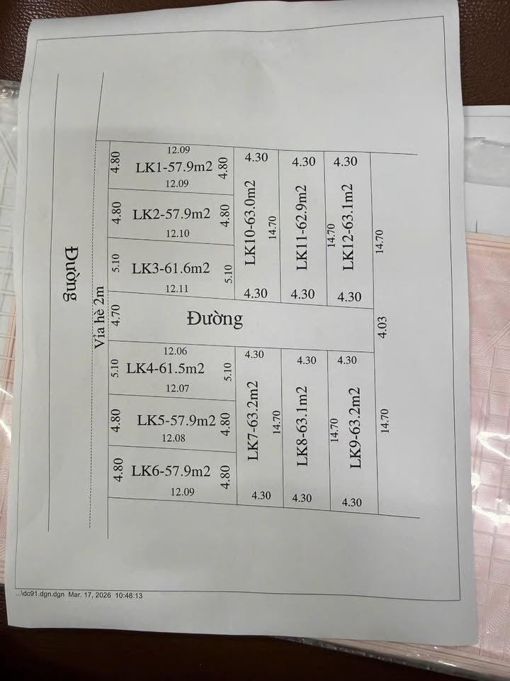 Đất Nền F0 Tân Dân, Khoái Châu 57.9m² - Giá Đầu Tư 1.3 Tỷ