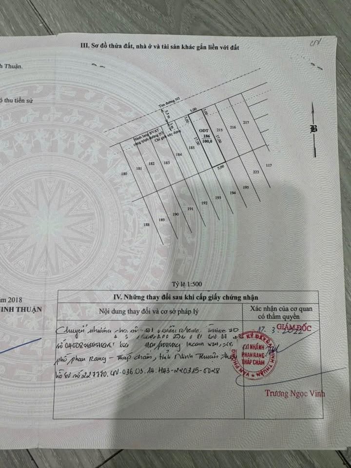 Đất Tái Định Cư Phan Rang 100m² - Đường 11m, Gần BV Cũ, Giá 1.9 Tỷ