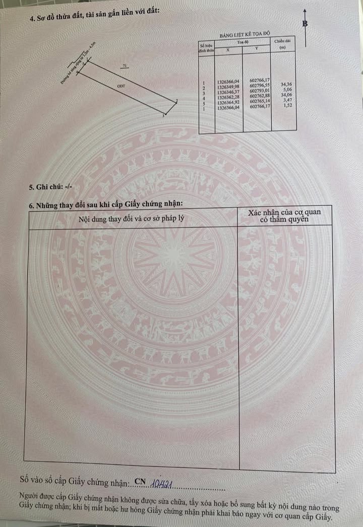 Đất nền Nghĩa Bình Cam Ranh 185m² - Sổ đỏ thổ cư, sát Vinpearl