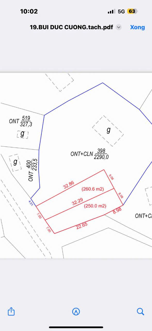 Đất Lô Góc Lương Sơn, Hoà Bình 260m² - View Đồng Thơ Mộng, Kinh Doanh Sinh Lời
