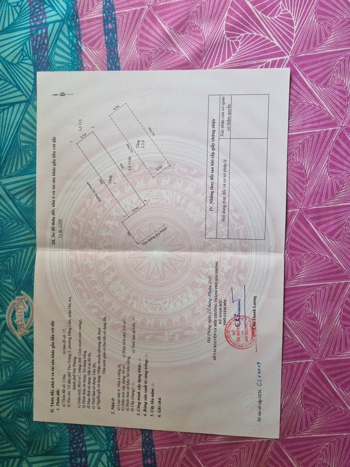 Nhà 4 Tầng Phố Tô Vũ, Hải An - 90m² Sổ Đỏ Chính Chủ, 2 Mặt Đường