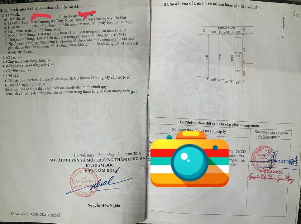 Đất Vàng Xuân Mai 126m² - Sổ Đỏ Chính Chủ, Giá Hời 1 Tỷ