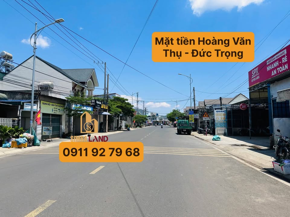 Nhà Mặt Tiền Hoàng Văn Thụ, Đức Trọng - 191m² Thổ Cư, Kinh Doanh Sầm Uất