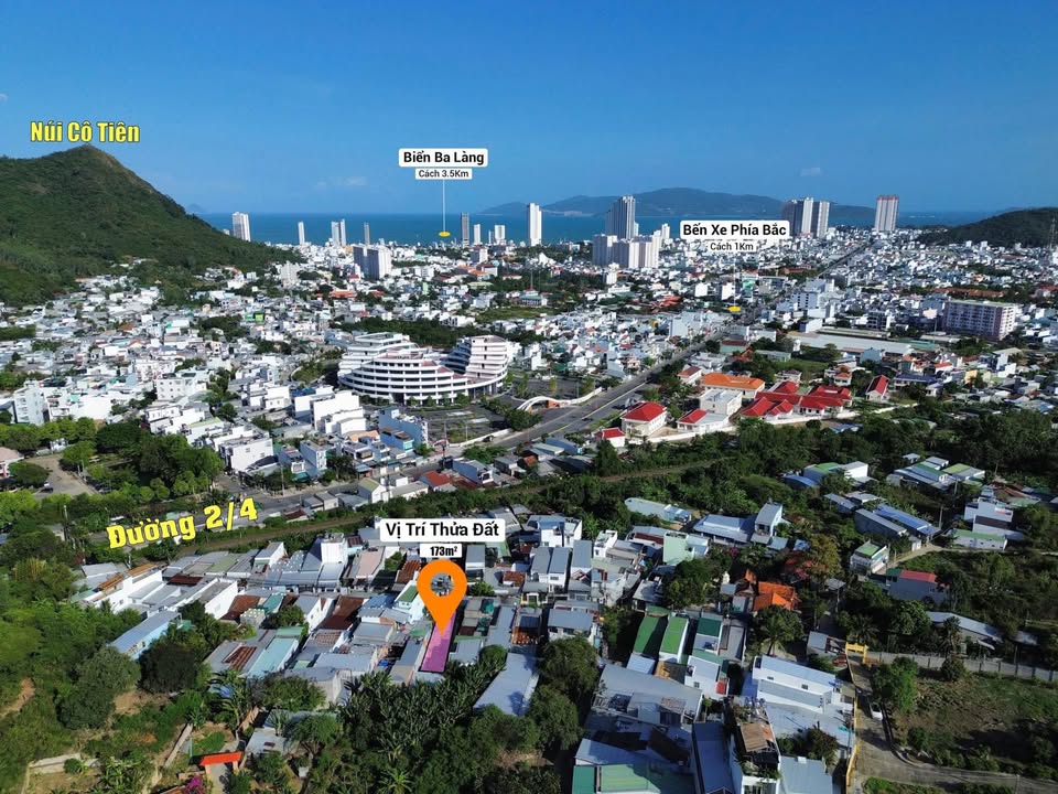 Bán Đất Góc 2 Mặt Đường Phường Vĩnh Hòa, Nha Trang - 173m² Sổ Hồng