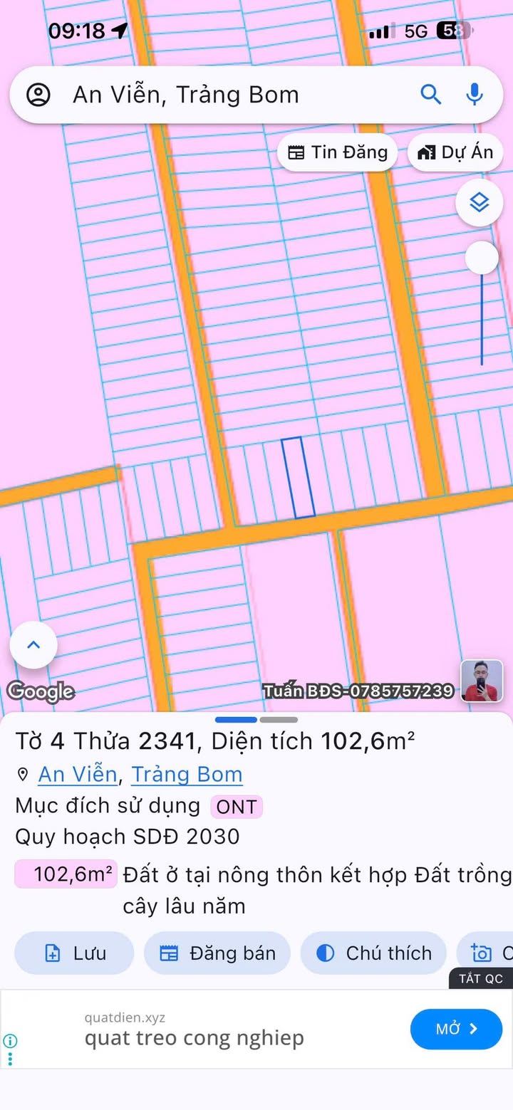 Đất Nền Dĩ An 100m² Thổ Cư - Hạ Giá Sập Sàn 1 Tỷ