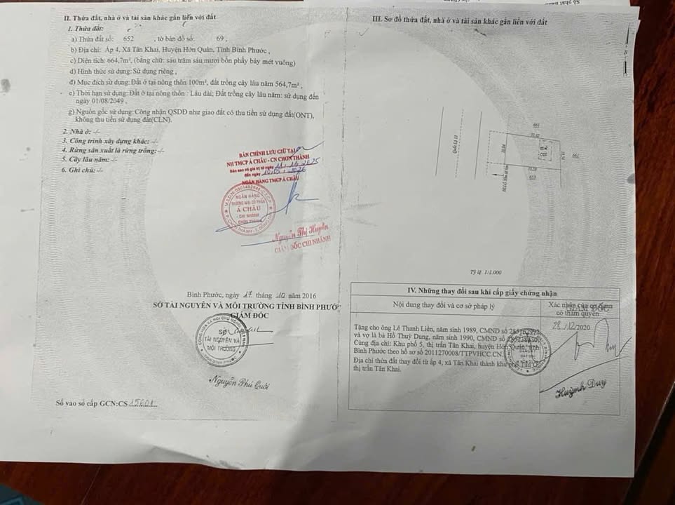 Nhà Mặt Tiền QL13 Hớn Quản, Bình Phước - 700m² Giá 6 Tỷ