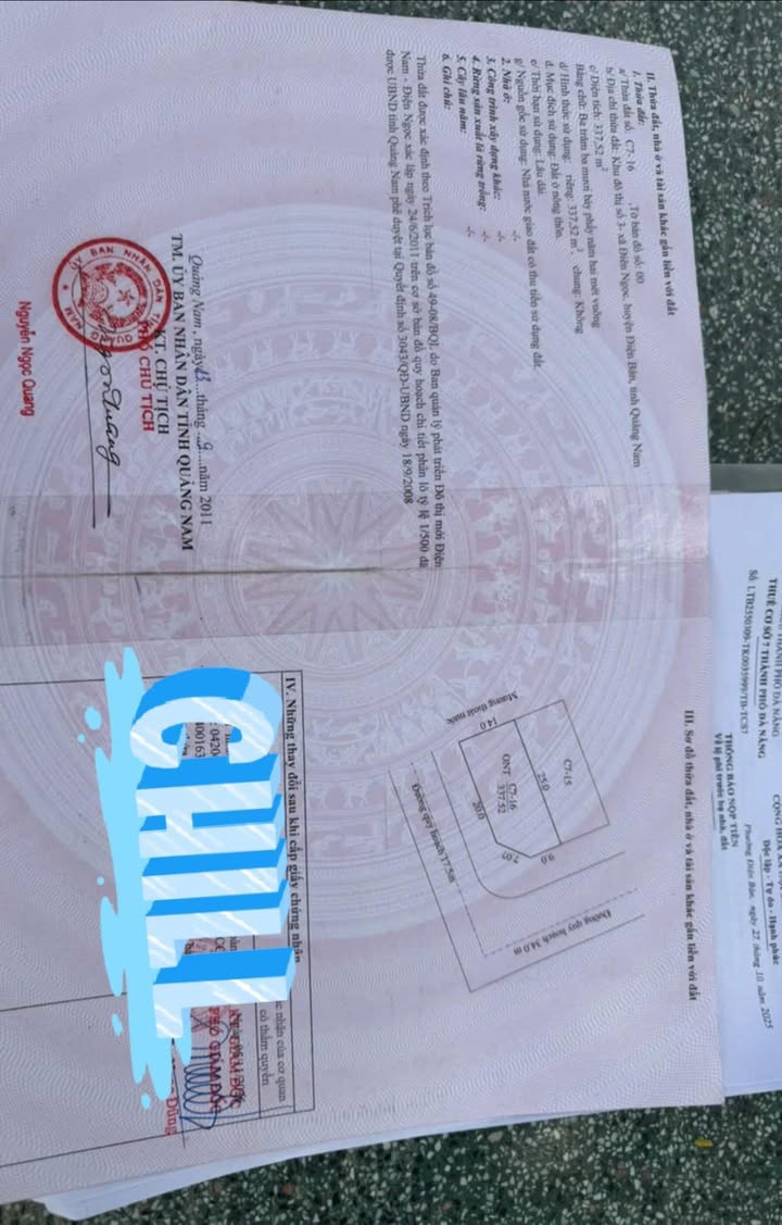 Đất Lô Góc 337.5m² Đường Văn Tiến Dũng, Đà Nẵng - Giá Đầu Tư Hấp Dẫn