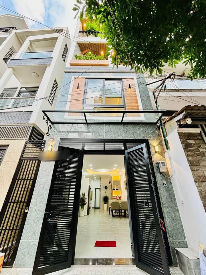 Nhà Phố Gò Vấp 43m² 4 Tầng - Full Nội Thất, Ô Tô Vào Nhà