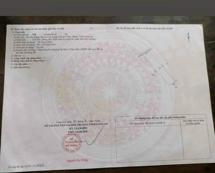 Đất Nền An Lục Long, Long An - 140m² Sổ Đỏ Riêng, Giá 3.1 Tỷ