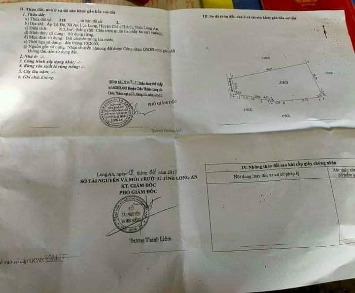 Đất Nền Long An 913m² - Sổ Đỏ Chính Chủ, Giá F0 Chỉ 3.2 Tỷ