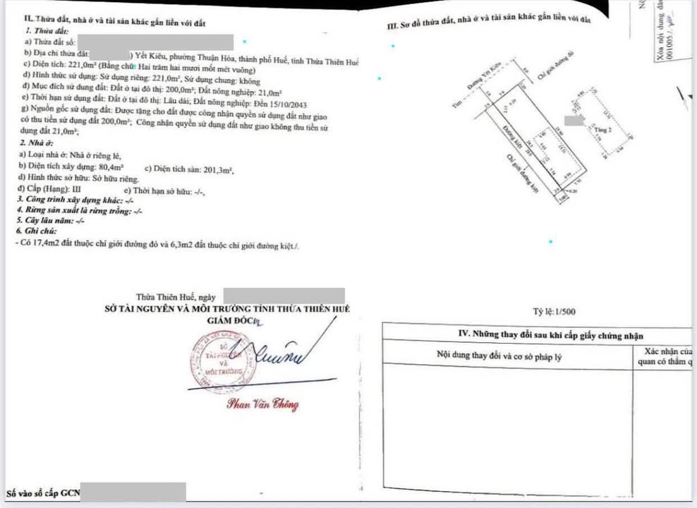 Nhà Mặt Tiền Kinh Doanh Yết Kiêu, Huế - 221m² - 11 Tỷ - Căn Góc Đắc Địa