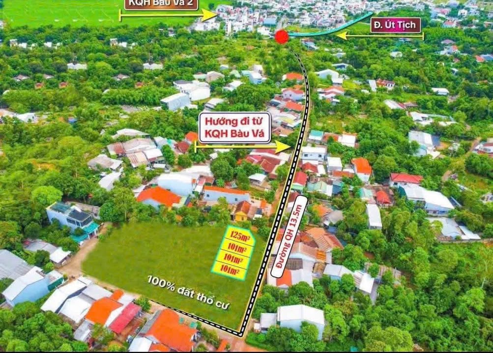 Đất Mặt Tiền Kinh Doanh Huế - 100m² Đường Út Tịch, Giá 2.3 Tỷ