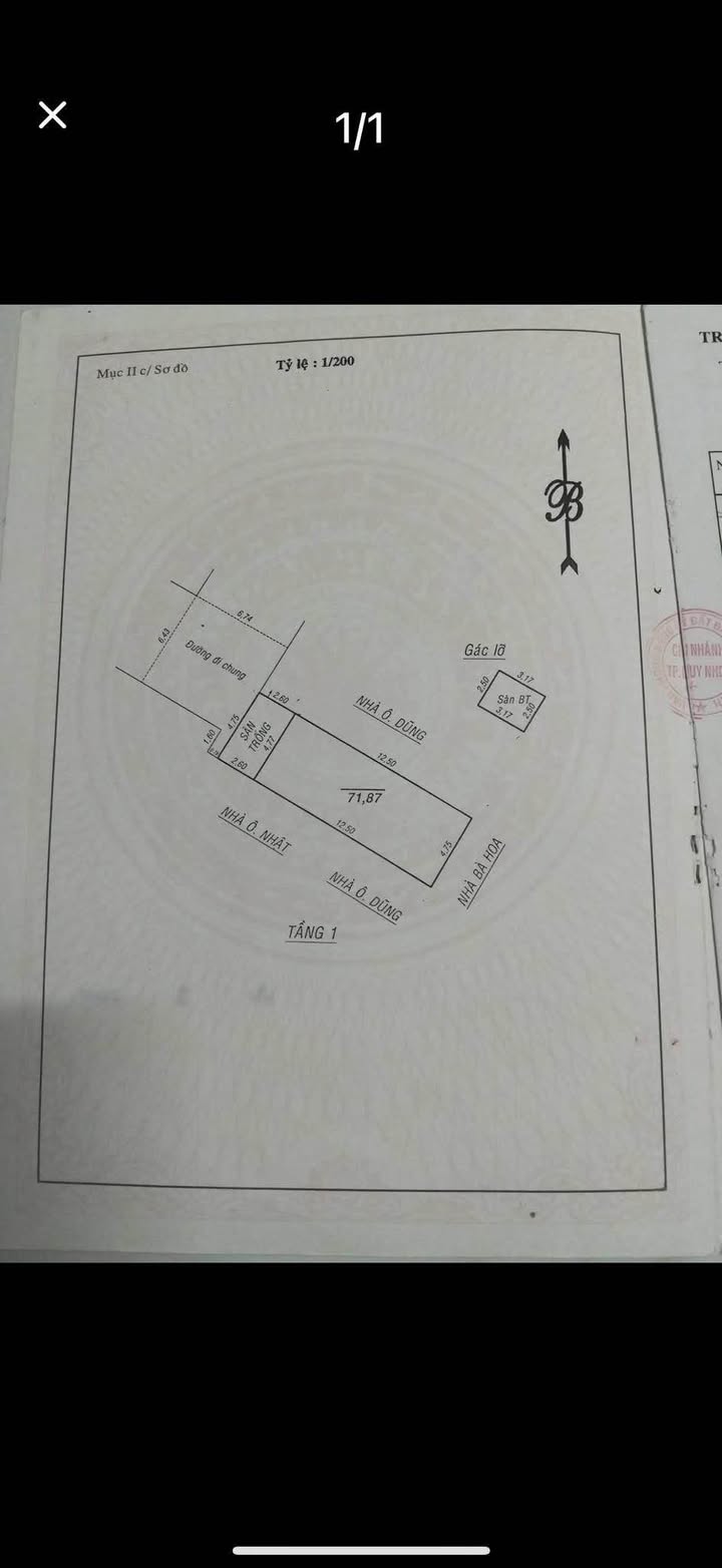 Nhà 72m² Bế Văn Đàn, Quy Nhơn - 5p ra biển, 3 tỷ