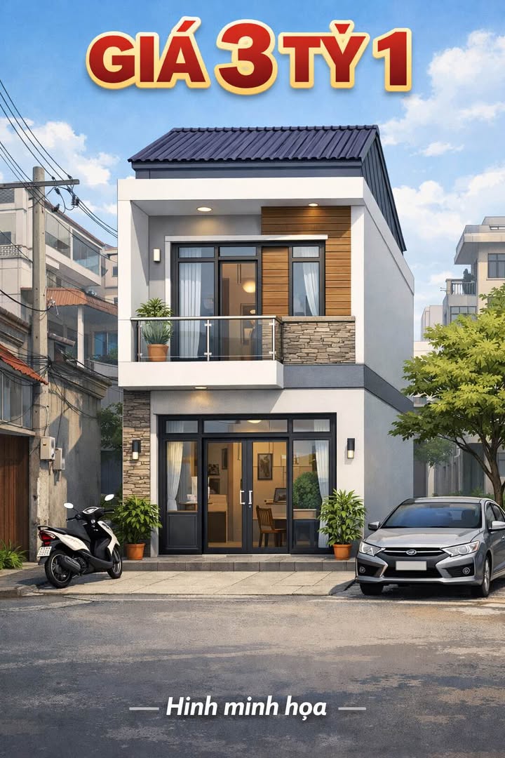 Nhà 40.5m² Đường Huỳnh Lý, Quy Nhơn - Giá 3.1 Tỷ, Ô Tô Vào Nhà