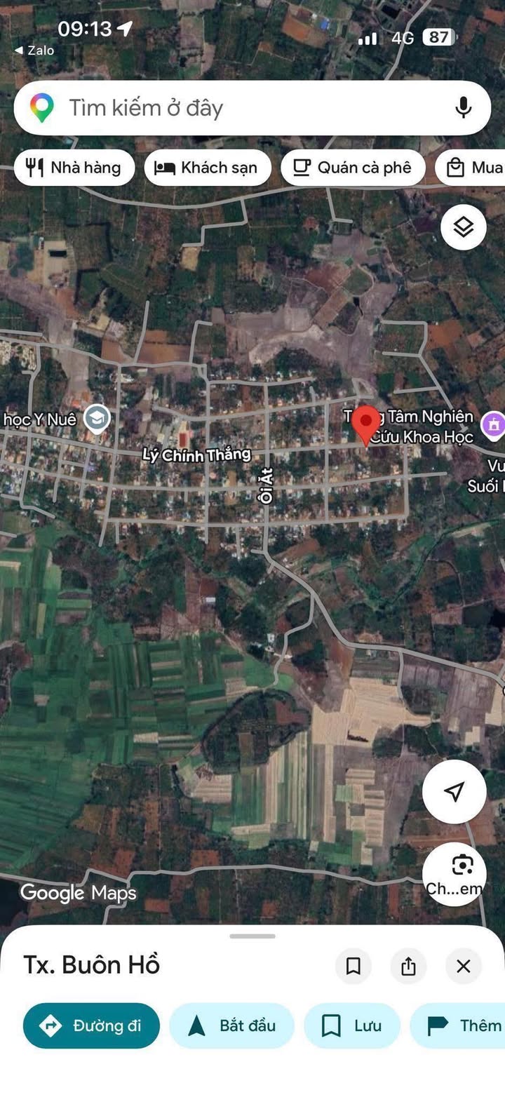 Đất thổ cư mặt tiền Lý Chính Thắng, Buôn Hồ 60m² - Giá 585 triệu