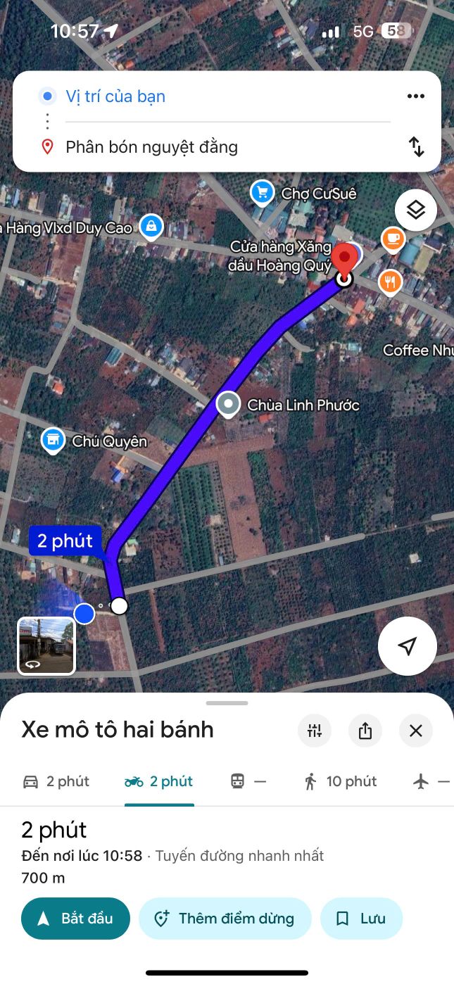 Đất nền Cư Suê, Đắk Lắk - 6 Lô Liền Kề 235m² Thổ Cư, Giá Tốt