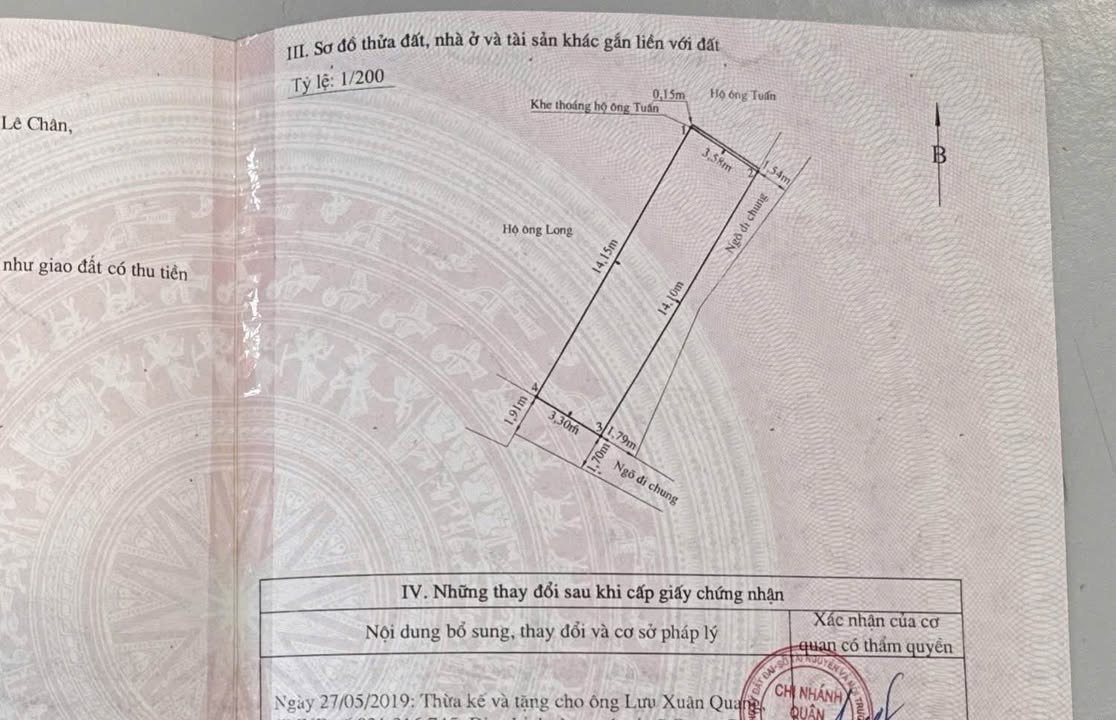 Nhà 46m² Vũ Chí Thắng, Hải An - Giá 2.5 tỷ, Sẵn Sàng Ở Ngay