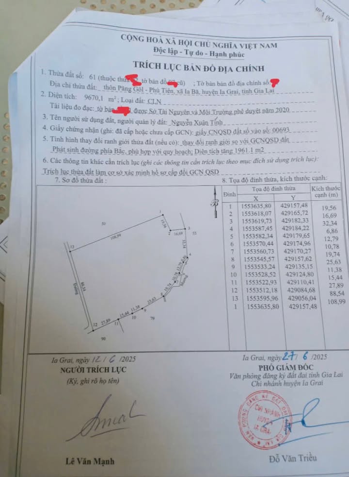 Đất Rẫy 10.000m² Ia Bă, Ia Grai - Sổ Đỏ Tiềm Năng Lớn