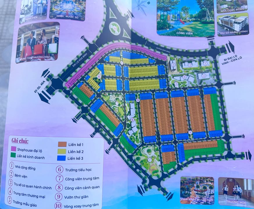 Bán Nhà Liền Kề Bonita Nghệ An - 120m² - 5.8 Tỷ - Sổ Đỏ Sẵn Sàng