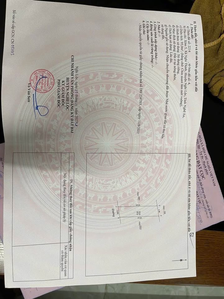 Đất Nền Nghi Lộc 95m² - Lối 2 Đường Nhựa, 2 Oto Tránh Nhau - Giá 880 Triệu