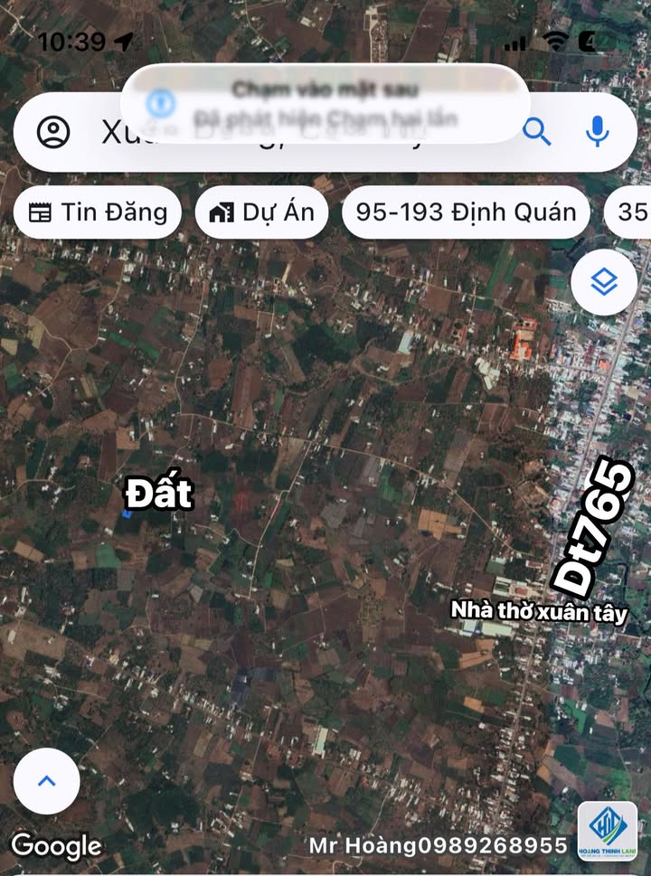 Đất nền Cẩm Mỹ 1500m² - Sổ hồng sẵn, giá 1.2 tỷ