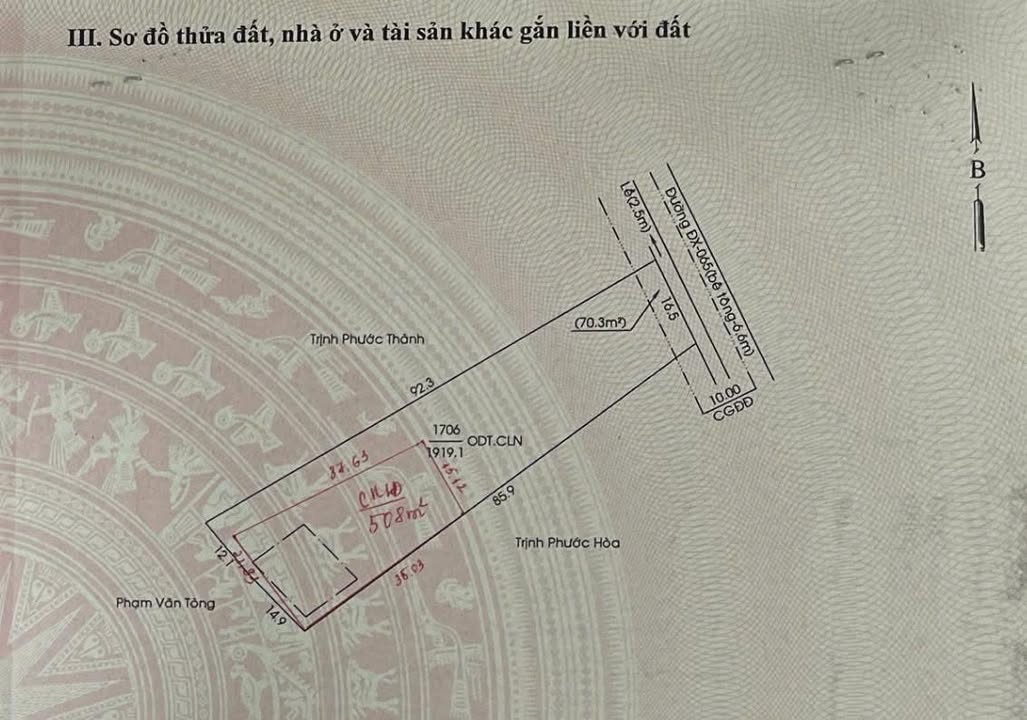 Đất Nền Mặt Tiền DX065 Thủ Dầu Một - Sát Phú Mỹ Hưng Harmonie - 1919m² Giá Đầu Tư
