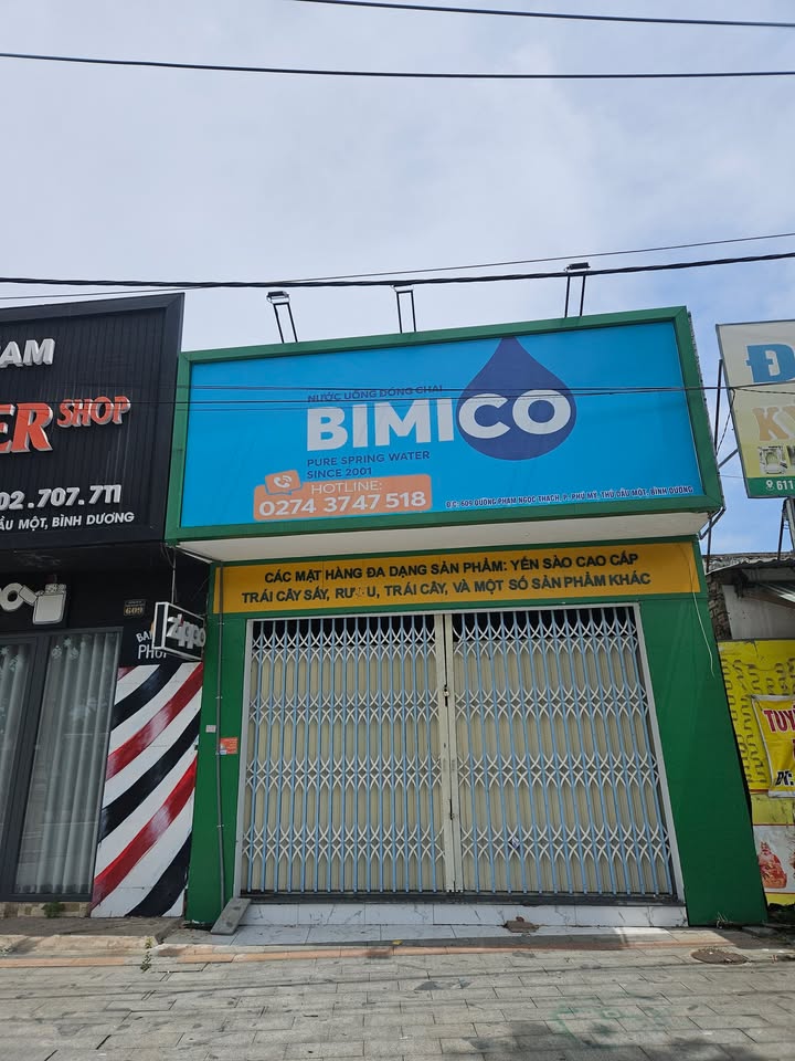 Mặt bằng kinh doanh ngã 3 Hùng Vương - P.Hòa Phú, TDM - 50m² giá 6 triệu