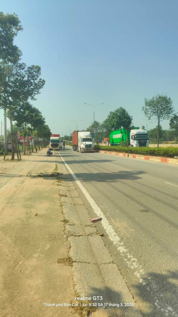 Đất nền Bến Cát Bình Dương - Sổ đỏ 130m² mặt tiền Mỹ Phước Tân Vạn