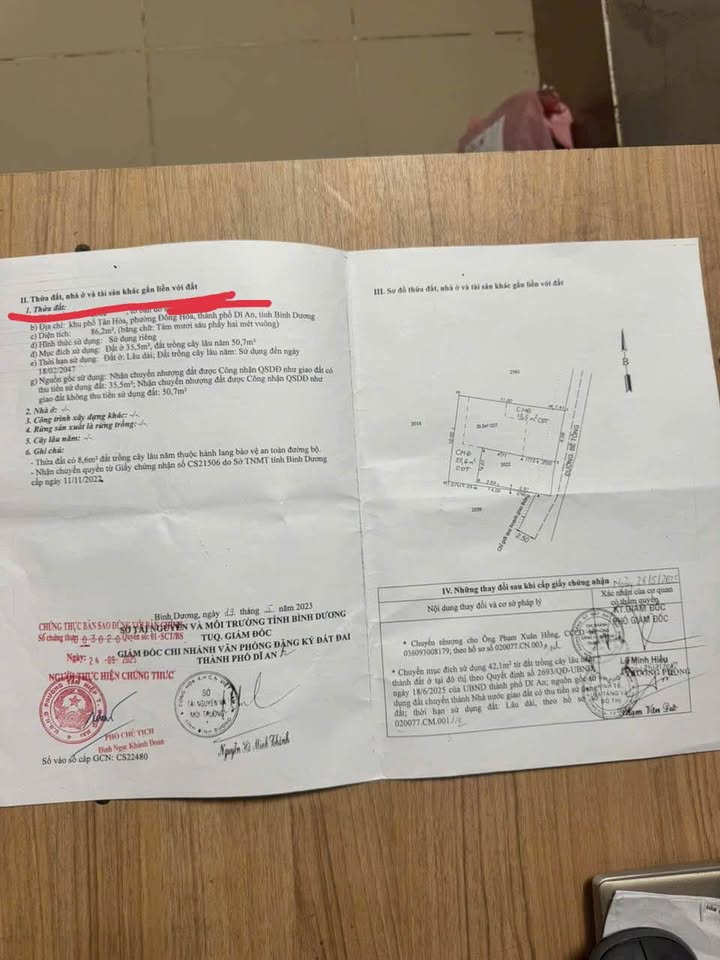 Nhà Phường Đông Hòa, Dĩ An - 86m² Tặng GPXD 11 Phòng Trọ, Dòng Tiền 33 Triệu/Tháng