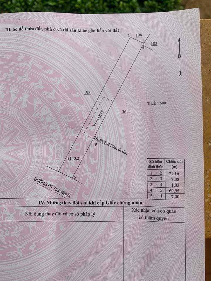 Đất Vàng Bù Đốp, Bình Phước - 497m² Mặt Tiền ĐT 759B - Kinh Doanh Đỉnh Cao