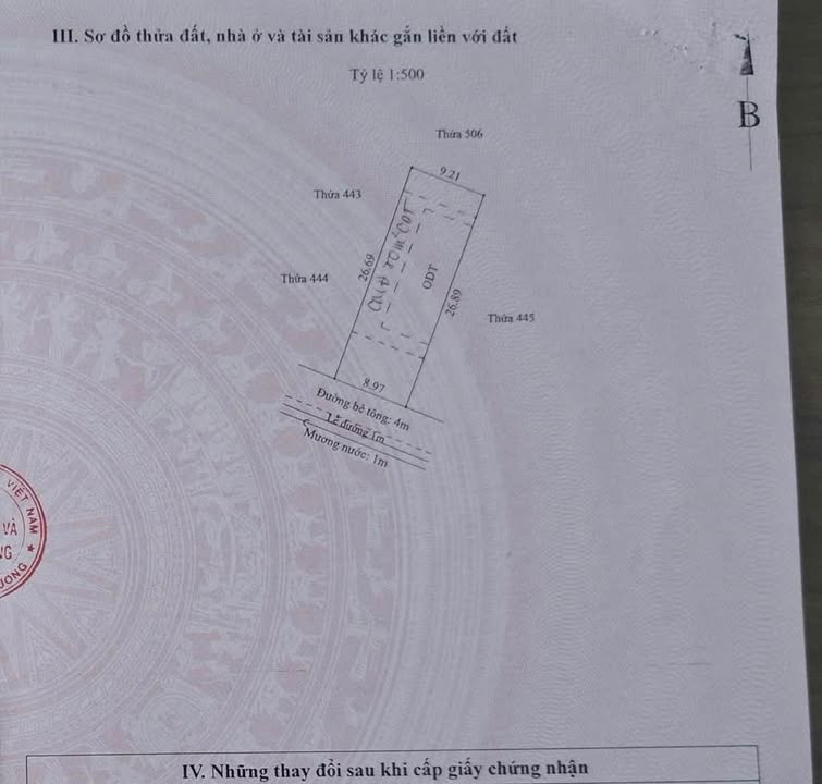 Đất Vườn Lái Thiêu 243m² Sổ Đỏ Sẵn - Gần The Emerald