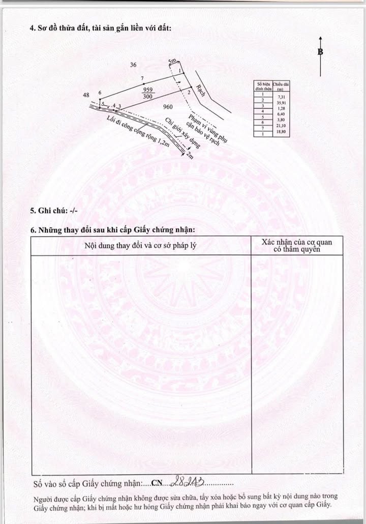 Bán Đất Vườn 819m² Mặt Tiền Rộng 38m Tại Cần Đước, Long An - Giá 3.5 Tỷ