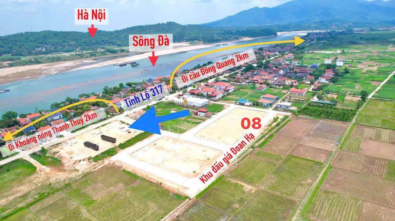 Đất Đấu Giá Đoan Hạ - Thanh Thủy 176m² - Sẵn Sàng Đầu Tư Sinh Lời