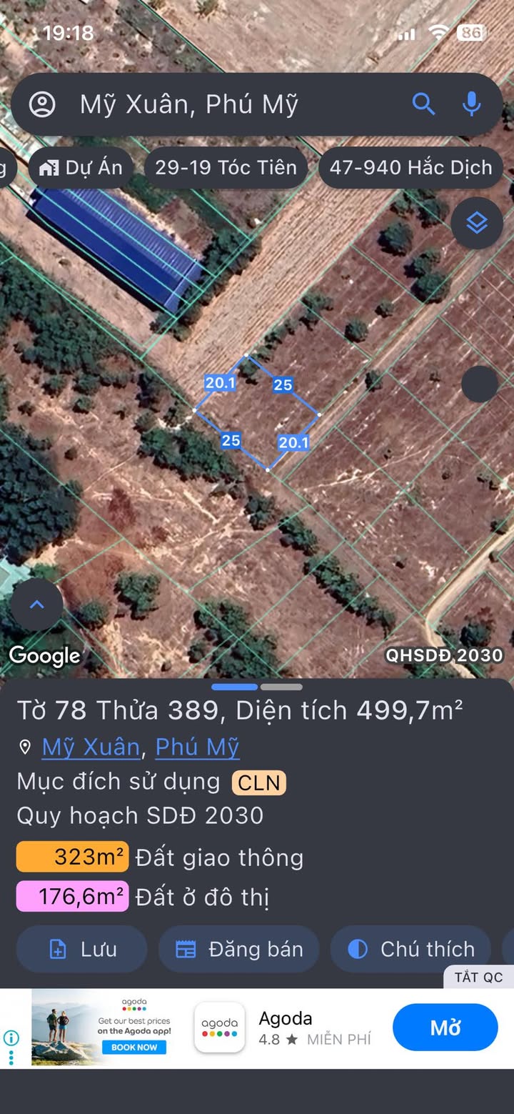 Đất Nền Phú Mỹ 500m² - Giá Chỉ 8xx Triệu - Sổ Đỏ Sẵn Sàng