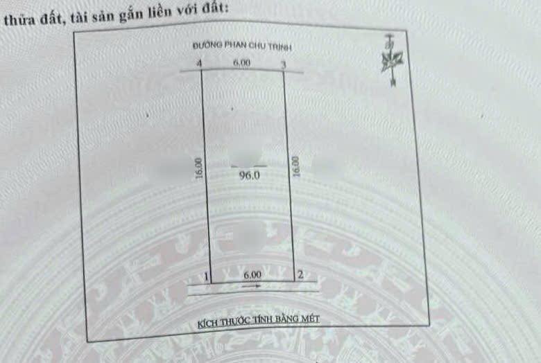 Đất Kinh Doanh Mặt Tiền Phan Chu Trinh, Vinh 96m² - Sổ Đỏ Sẵn Sàng