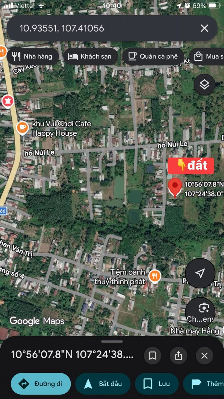 Đất Nền 295m² Thổ Cư Long Thành - Gần KDL Núi Le, Giá 1.5 Tỷ