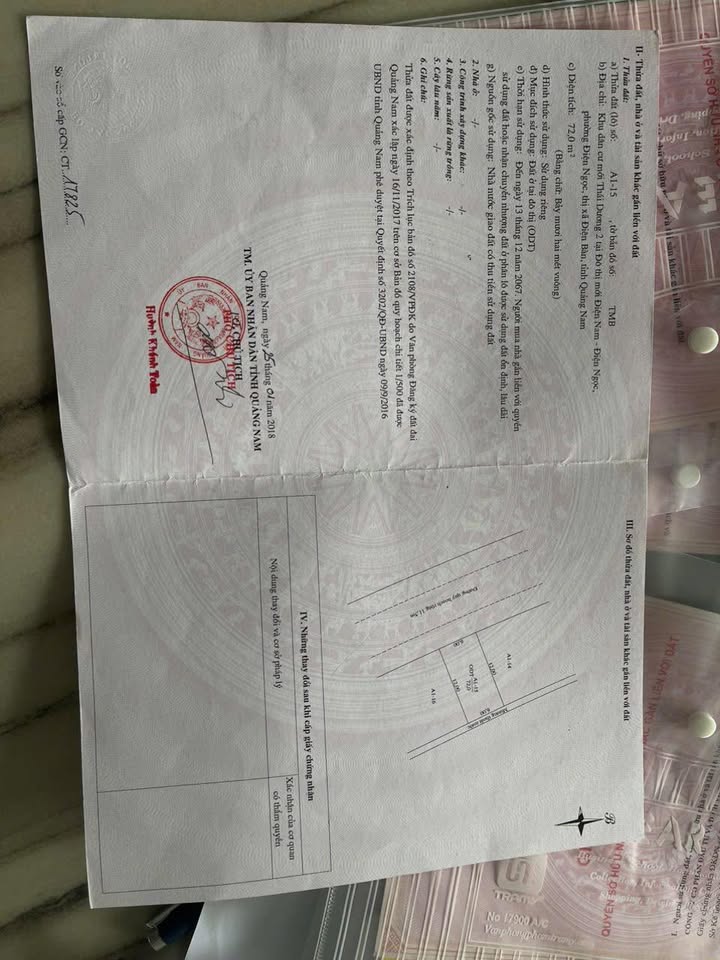 Đất nền Khu đô thị Thái Dương Đà Nẵng - 72m² - Sổ đỏ sẵn sàng