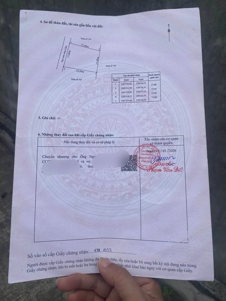 Đất Vườn Vĩnh Bảo 352m² - Sổ Đỏ Riêng, Giá Tốt Đầu Tư