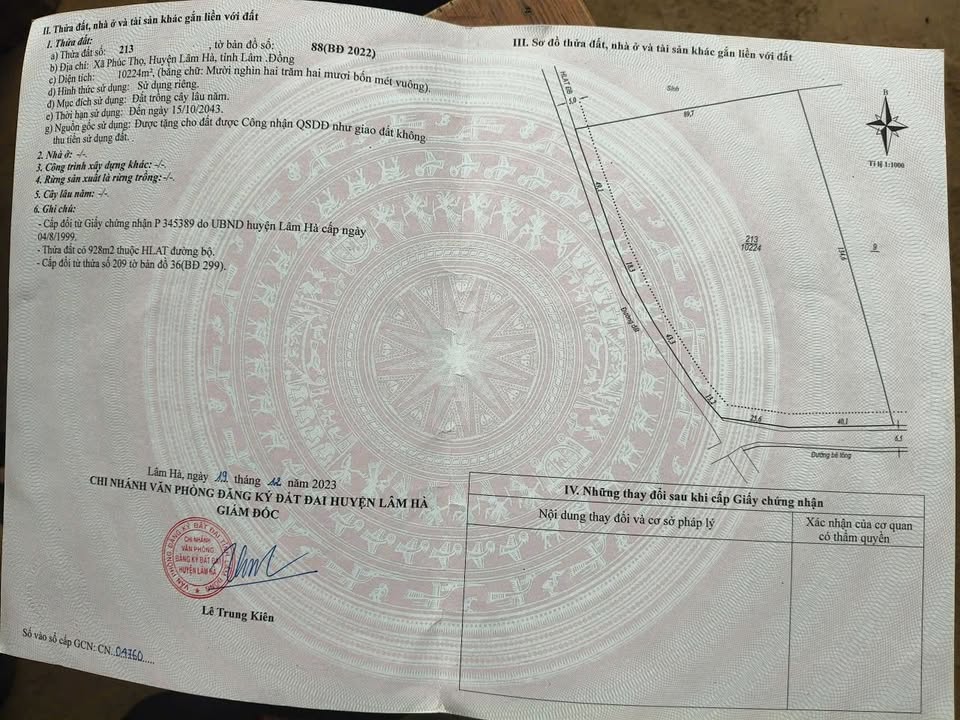 Đất Vườn 10.000m² Sổ Đỏ Chính Chủ, Huyện Đức Trọng - Tiềm năng Phân lô