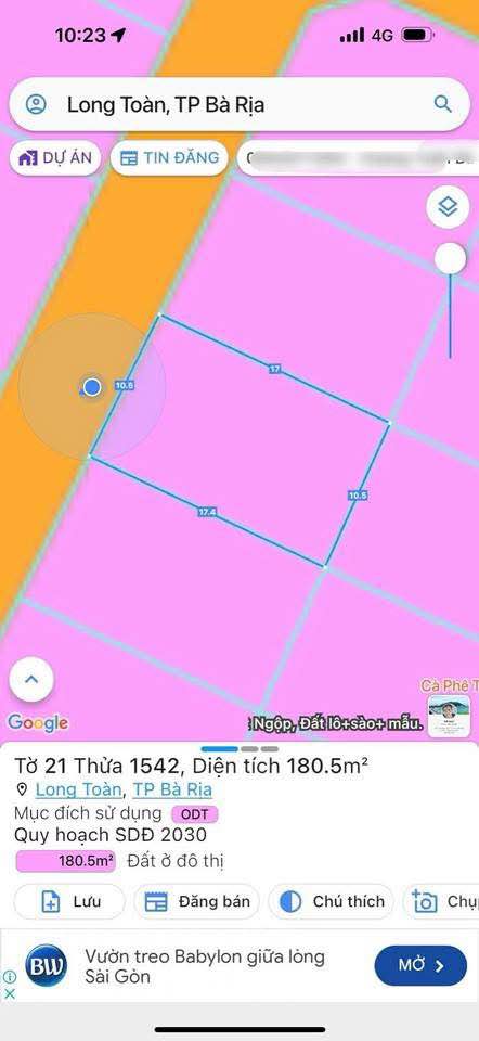 Bán Gấp Biệt Thự 180m² Khu Long Toàn, BR-VT - Sổ Hồng Riêng