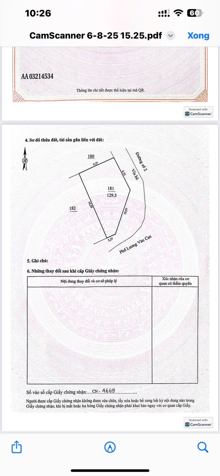 Đất Nền Lô Góc KĐT Phú Lộc, Lạng Sơn - 130m², Hướng ĐN, Giá 5 Tỷ