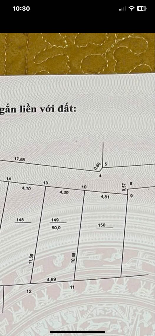 Đất Chương Dương 50m² Sổ Đỏ Chính Chủ - Vị Trí Đắc Địa