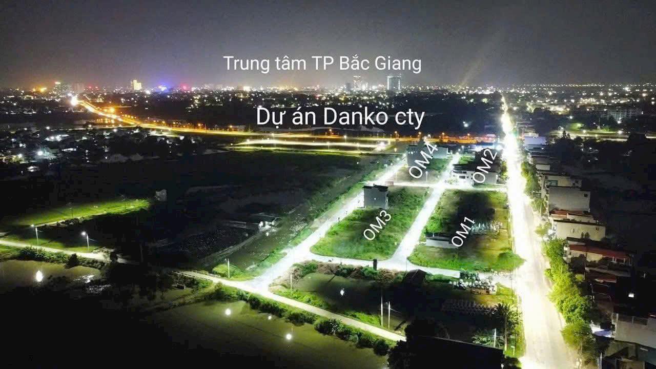 Bắc Giang: Đất nền 182m² Song Mai, mặt tiền 14m - View kênh, gần KCN & Danko City